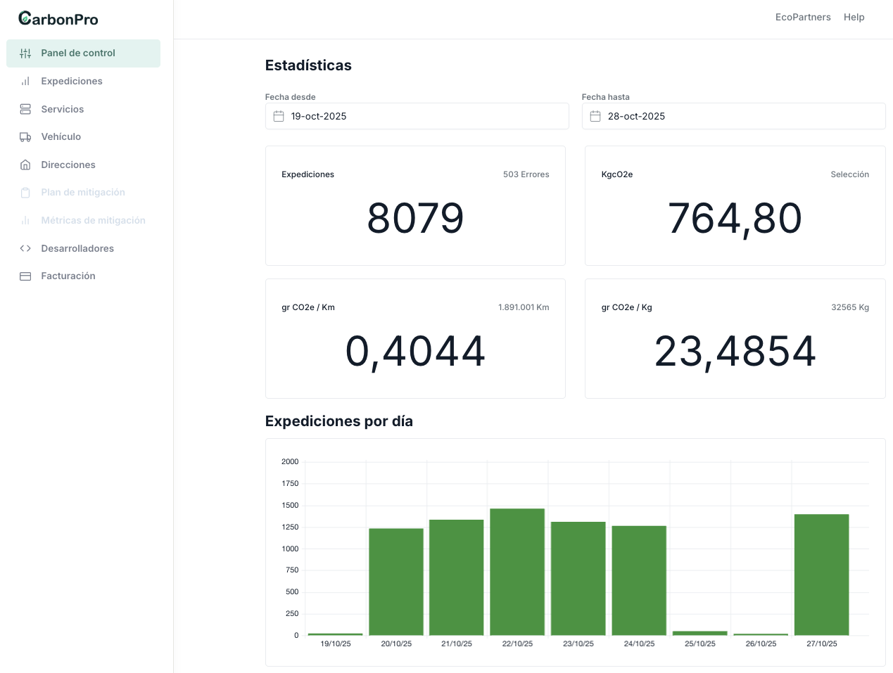 CarbonPro — Carbon · logistics
